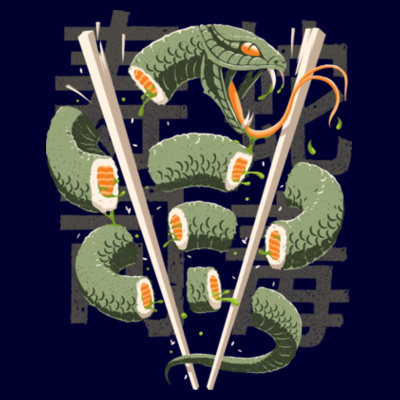 Venom Sushi Hood Design